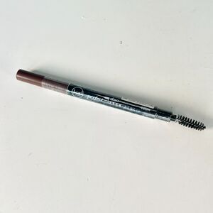 J. Cat Beauty Perfect Duo Brow Pencil w/ Spoolie Dark Brown 0.009 oz .25g New